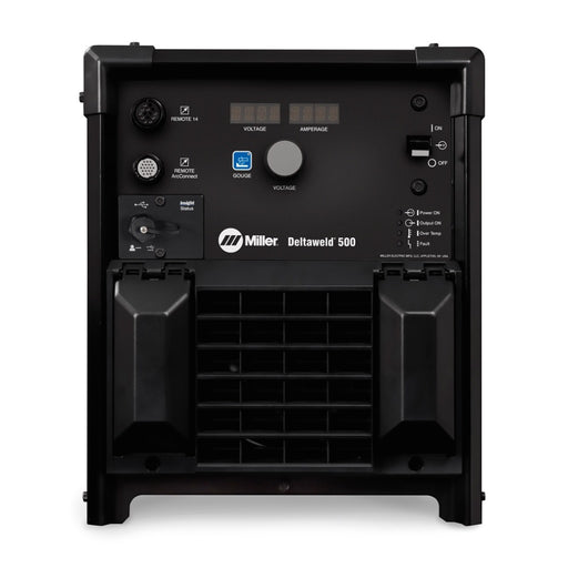 miller deltaweld 500 power source with 14 pin remote outlet