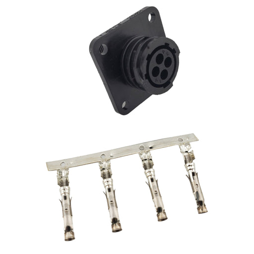 Miller pin receptacle kit front face profile