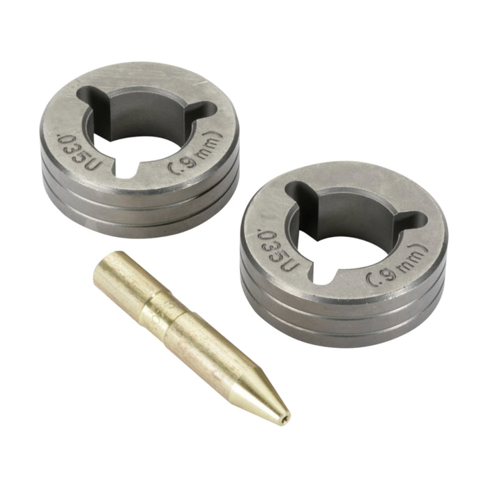 miller 2 roll u groove drive roll kit for feeding .035" aluminum MIG wire
