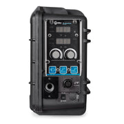 front control panel of miler xr alumafeed suitcase
