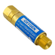 flashback arrestor for oxygen regulator
