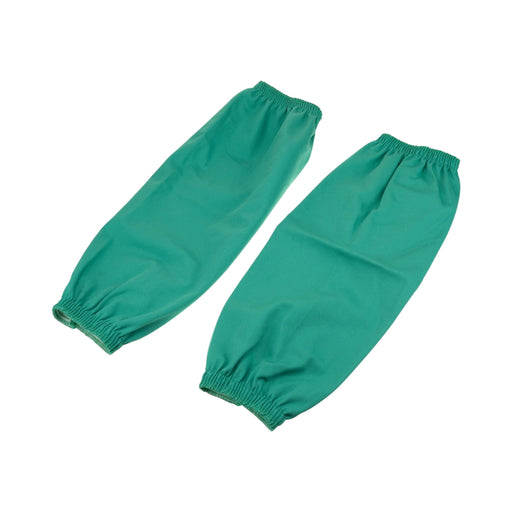 18" FR sleeves green cotton