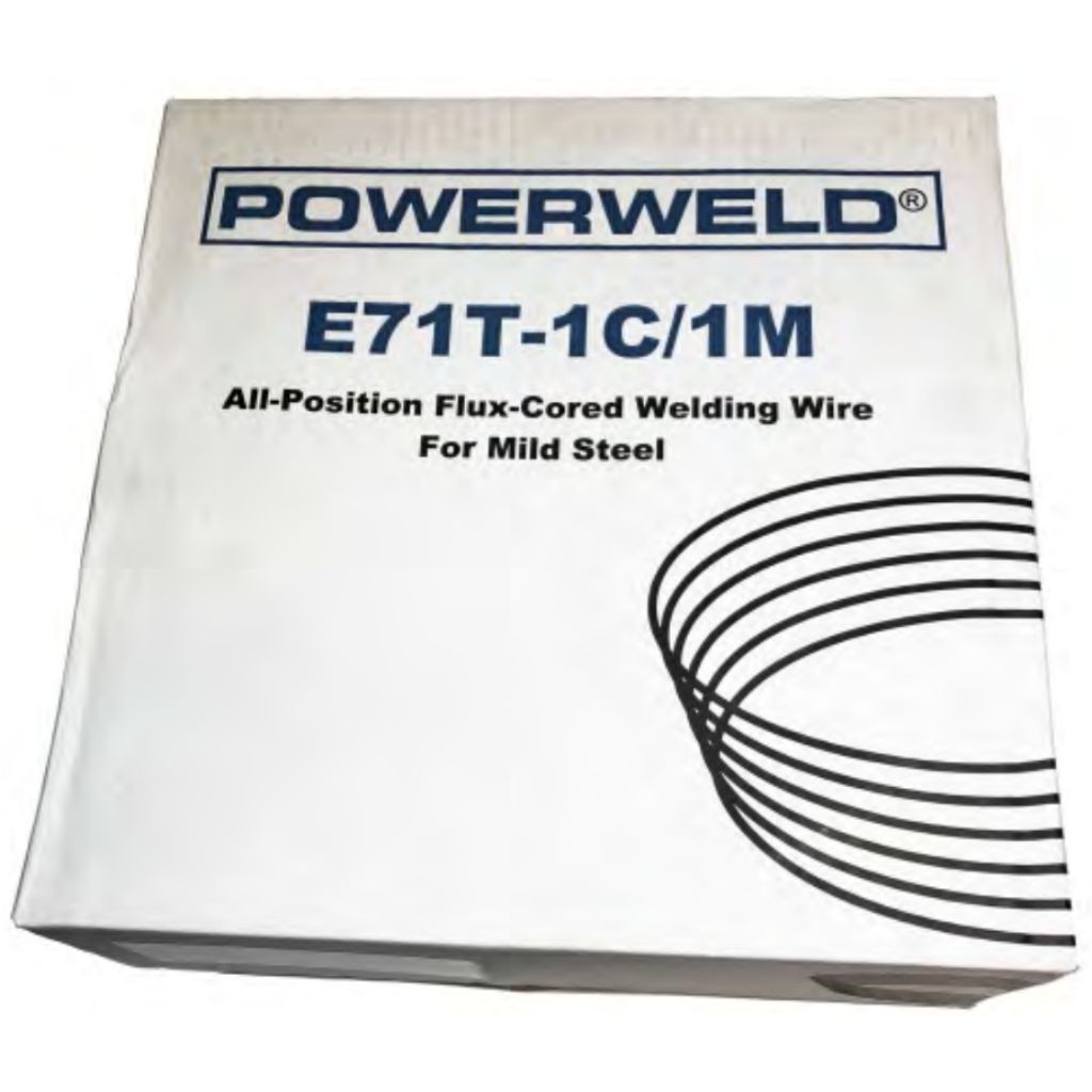 Powerweld E71T1C/1M All Position Flux Cored Steel MIG Wire — Weldready