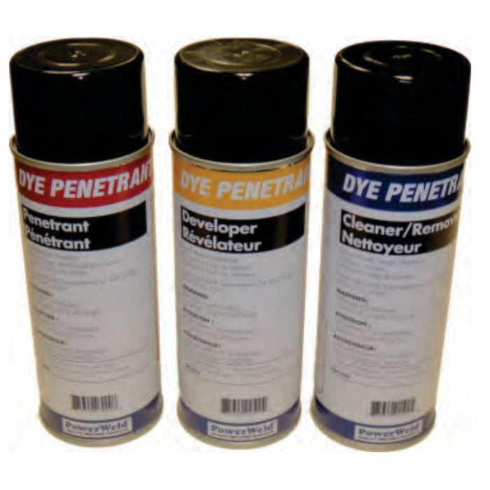 Powerweld Aerosol Dye Penetrant Test Kit