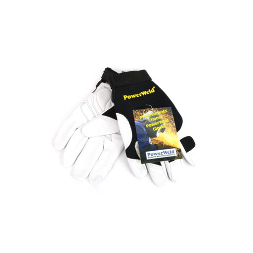 Powerweld mechanics gloves with white goat leather
