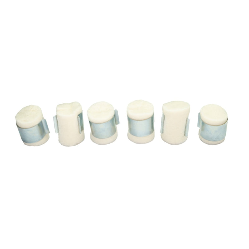 white untreated wire cleaning pads