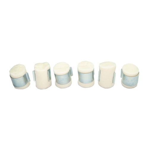 white untreated wire cleaning pads