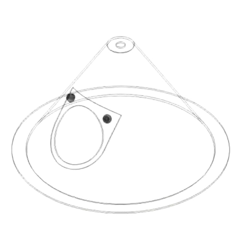 20" dome topper for barrel of MIG wire