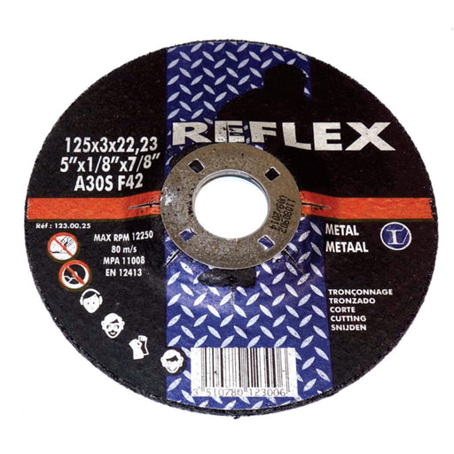 reflex abrasives 5" grinding wheel
