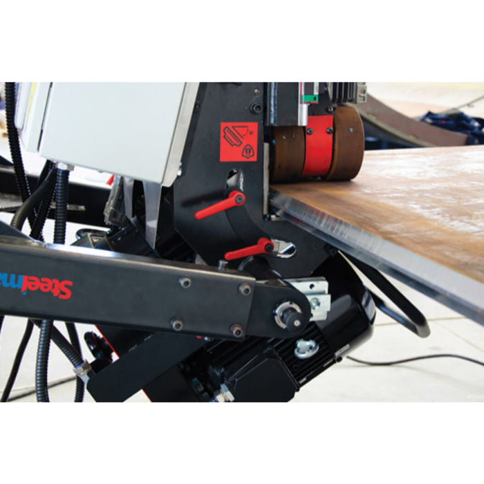 Steelmax ABM 50 Auto Feed Double-Sided Beveling Machine