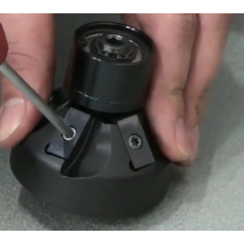 changing inserts on steelmax bm18 milling head