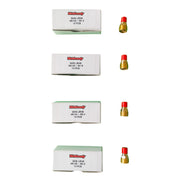 grouping of stubby gas lenses for wp9 and wp20 tig torches