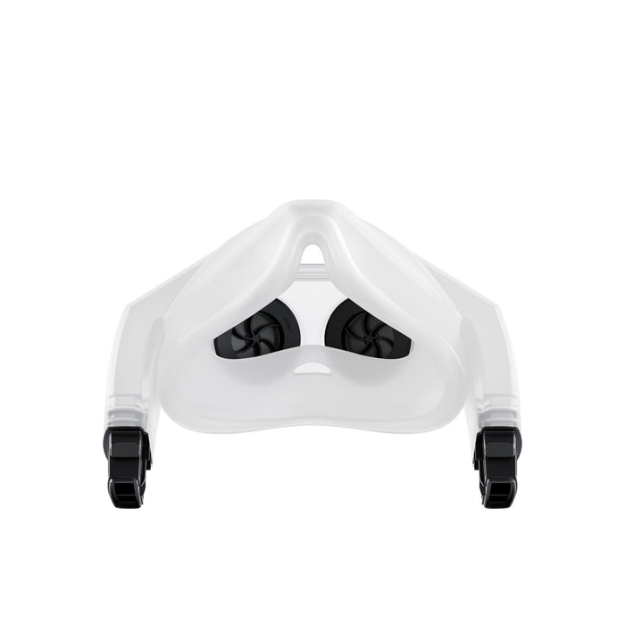 inside look of tight fit mask for optrel swiss air