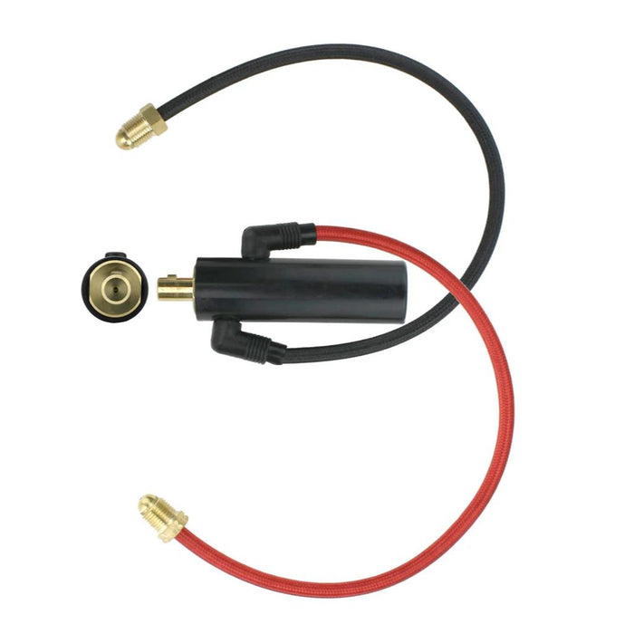 TIG Torch Adapter for 18/20 - Dinse 35, Gas Through — Weldready