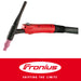 Tig torch with Fronius logo