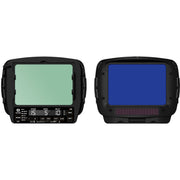 Tecmen 950 ADF front and back showing digital display screen turned on