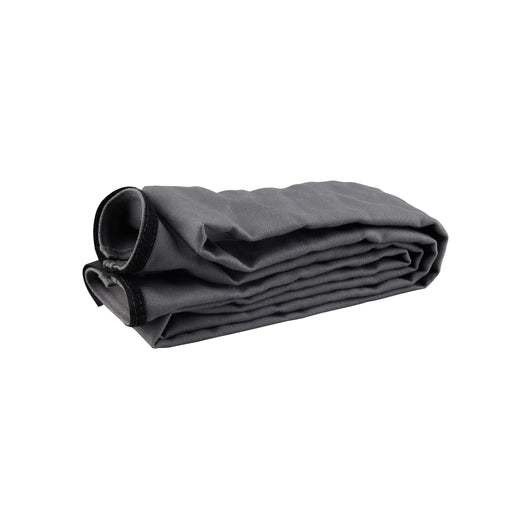 folded grey fabric breathing hose cover for Tecmen PAPR