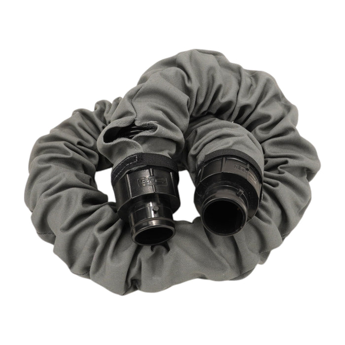 Coiled up breathing hose for tecmen FreFlow PAPR