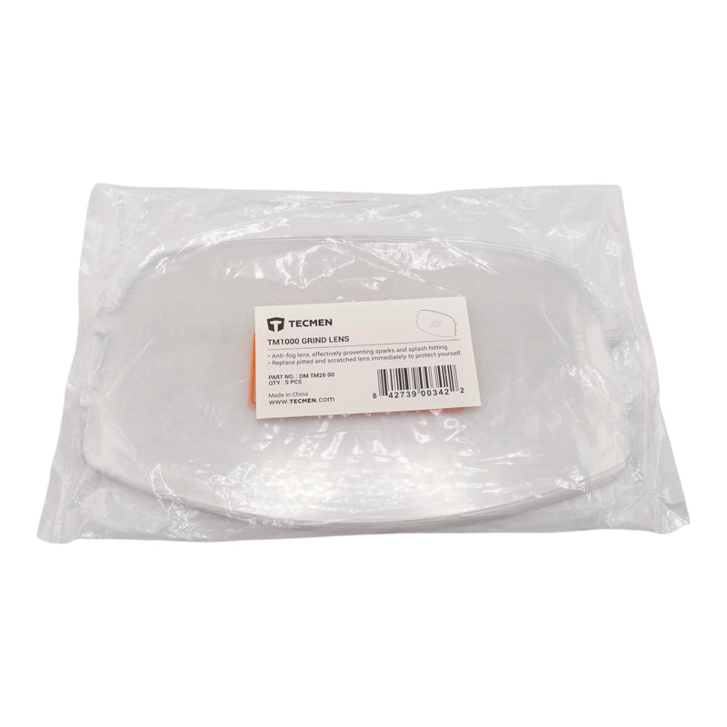 package of tecmen grnding shields with label affixed