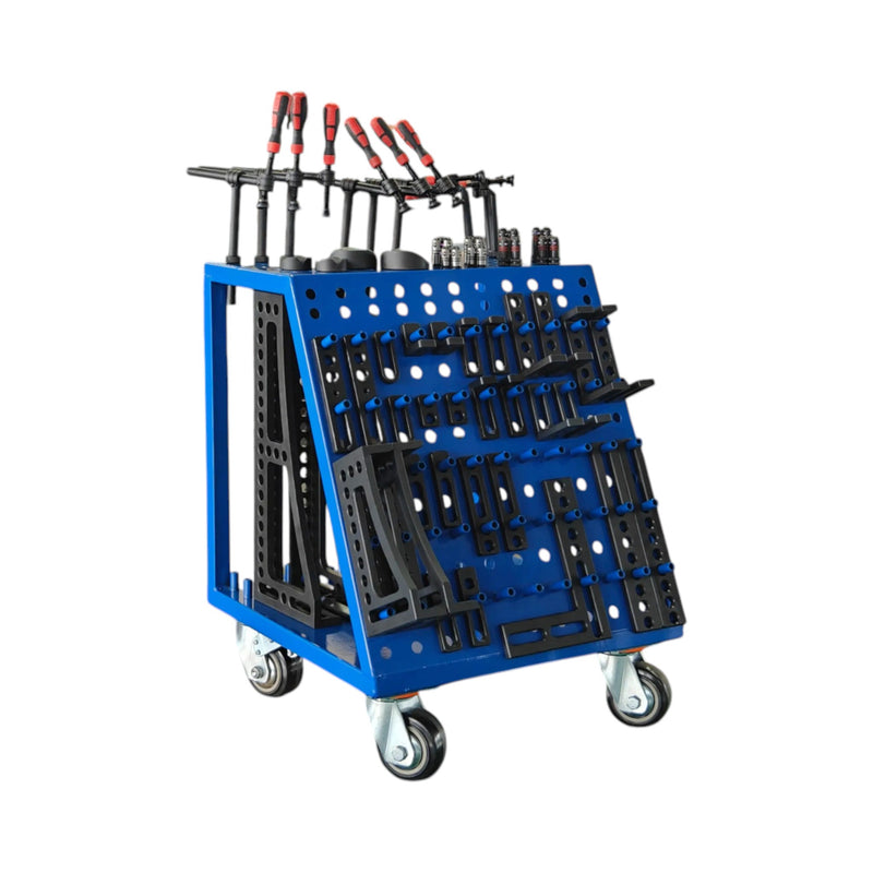 Tool cart for 16mm welding table accessories. Accessories sold separately