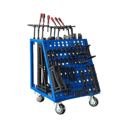 Tool cart for 16mm welding table accessories. Accessories sold separately