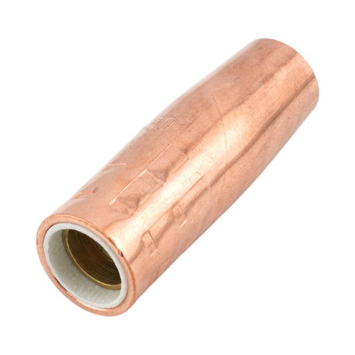 Isometric back view of Tweco #1 Nozzle 21-50, 1/2" Opening, 1/8" Tip Recess