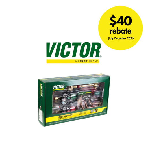 Victor Journeyman $40 esab rebate