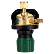 rear view of victor edge style oxygen regulator