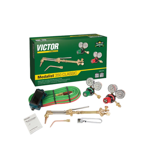 Victor Medalist Boxset with kit laid out
