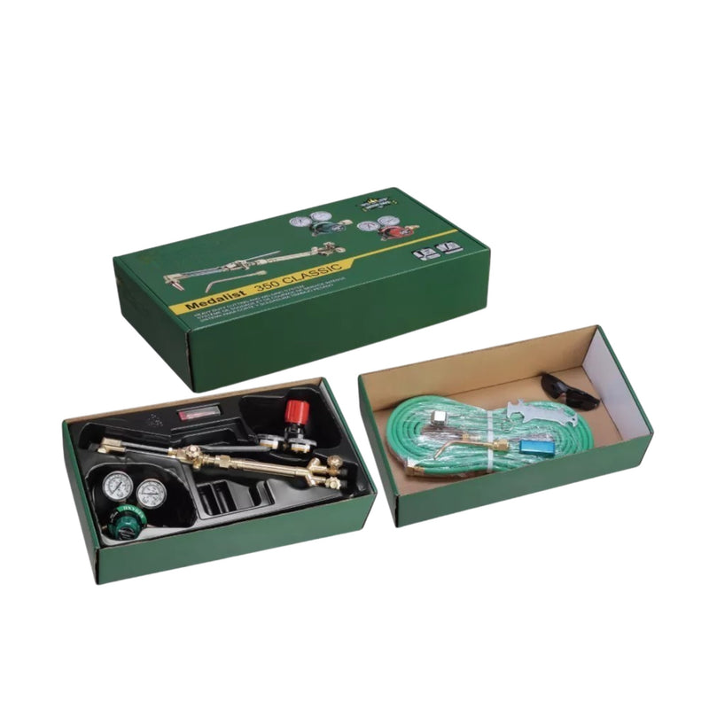 Victor Medalist style oxy acetylene kit in box