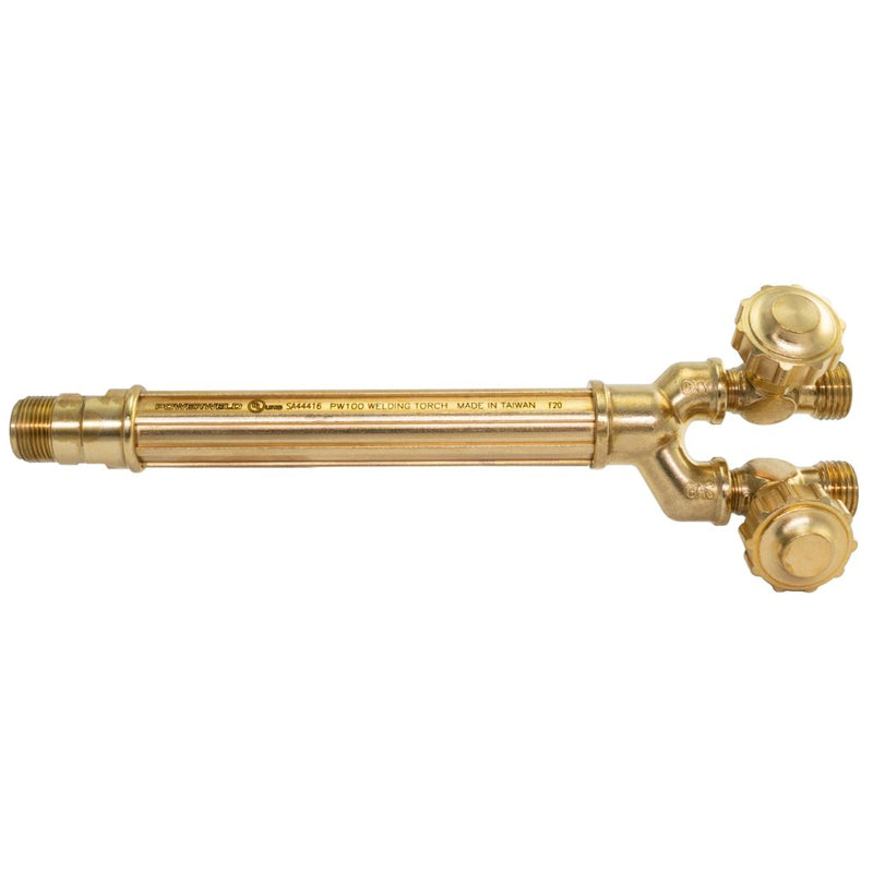 brass victor style oxy fuel welding handle