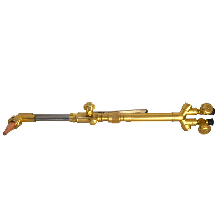 Front view of Victor style torch with cutting tip #1-1-101