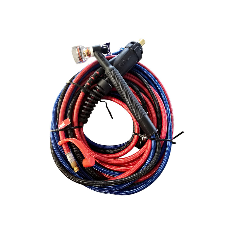 View of WP-20F #20 TIG torch