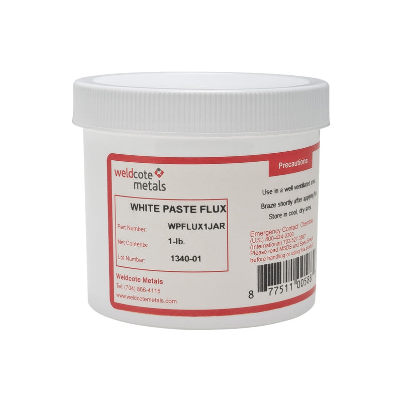 Weldcote Metals White Paste Brazing Flux