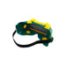 Isometric back view of welding goggles