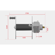 alumareel welding cable reel