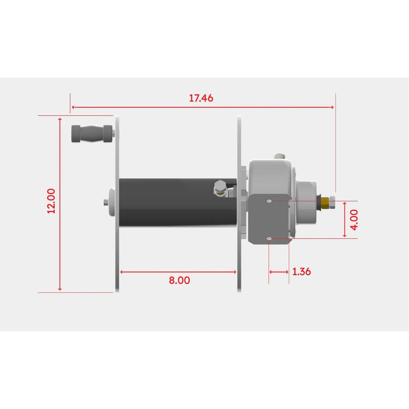 alumareel welding cable reel
