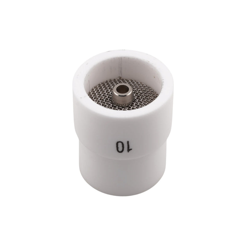 Weldready FRK JZ10 White Ceramic TIG Cup W/ Diffuser Screen