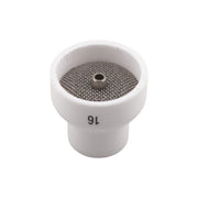 Weldready FRK BBW Size #16 White Ceramic TIG Cup W/ Diffuser Screen