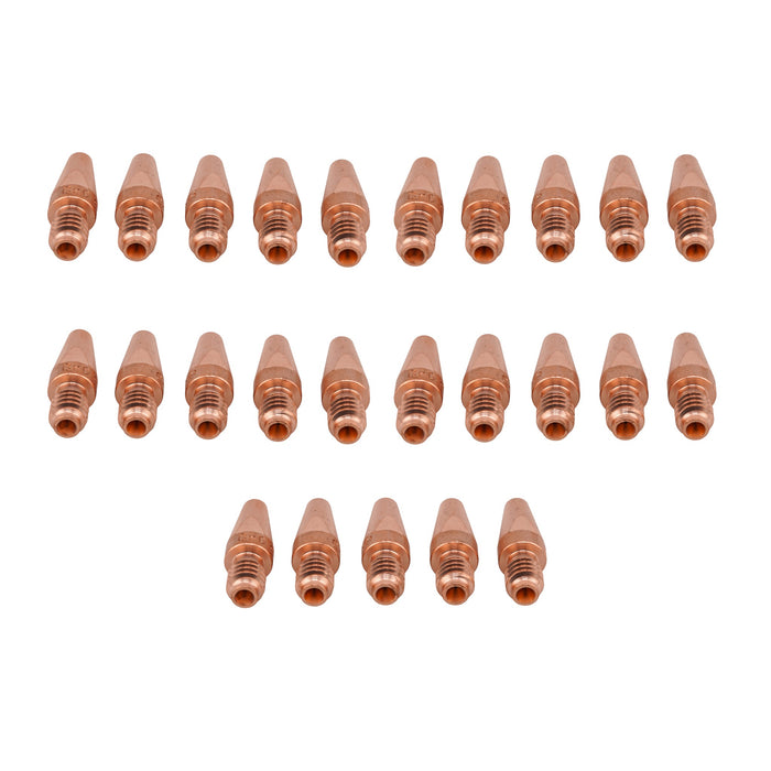 Fronius style M8 42,0001,6465,10Z CuCrZr contact tip for steel 25 pack