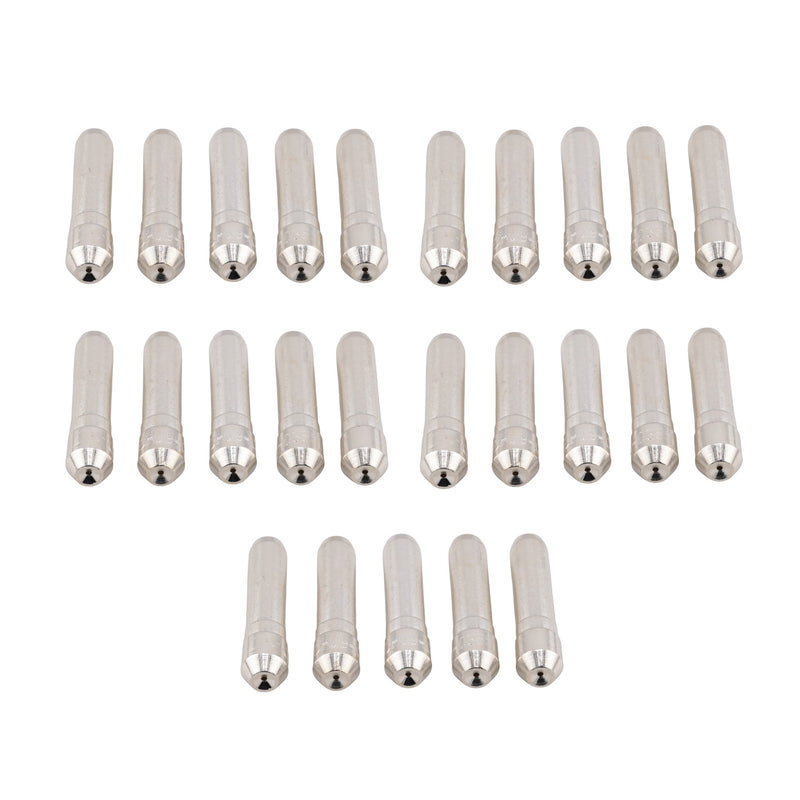 T-035Z (Silver) 0.35" CuCrZr ultra-duty silver coated contact tips 25 pack
