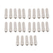 T-035Z (Silver) 0.35" CuCrZr ultra-duty silver coated contact tips 25 pack