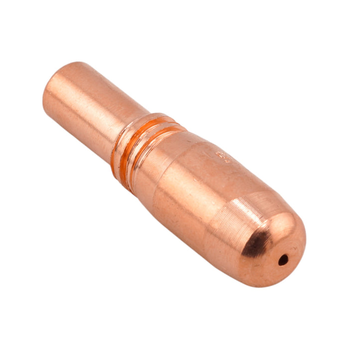 Isometric view of Miller Style Heavy Duty MDX Contact Tip T-A023CH