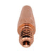 Back view of Fronius style M8 copper Contact Tip for Aluminum 42,0001,4751,10
