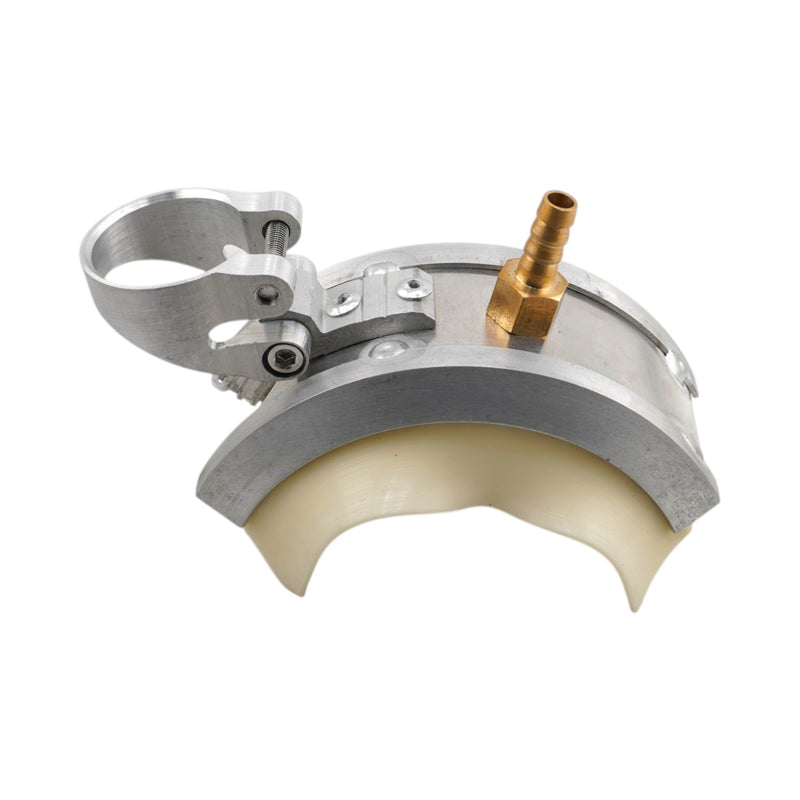 Weldready Pipe Trailing Shield 3" - 5" side view