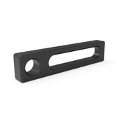 Isometric view of a 115mm L Universal Stop for 16mm Welding Tables
