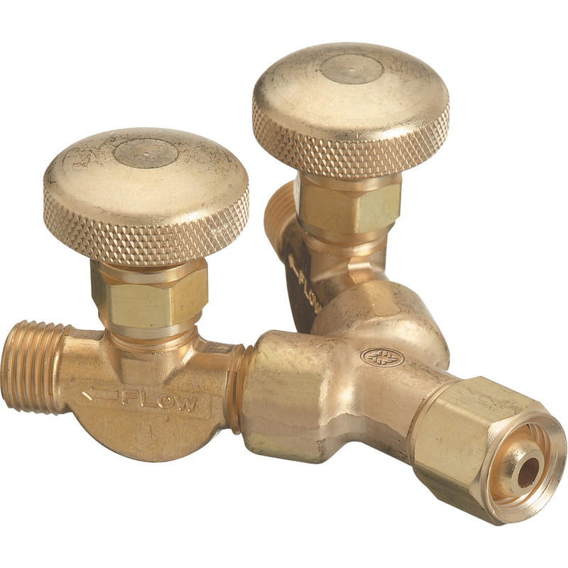 valved y splitter for oxygen line