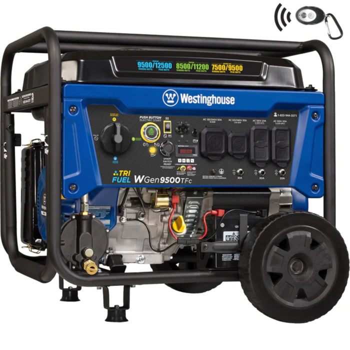 Westinghouse 9500 generator front face shot