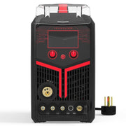 front panel of yeswelder mp200 showing different control ports