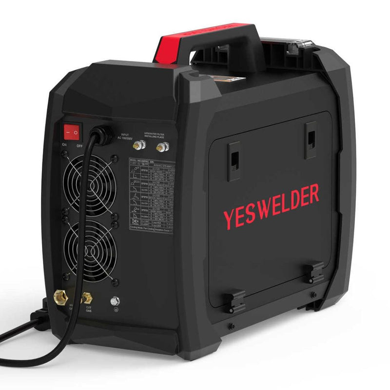 Panel view of yeswelder mp200